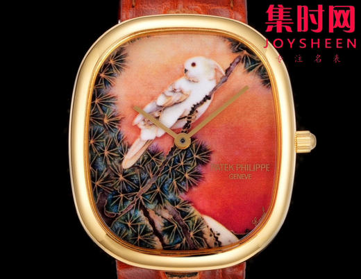 TW百达翡丽PP 珍稀工艺系列 Golden Ellipse系列5738/50J-011无时标刻度登场 男士腕表 商品图2