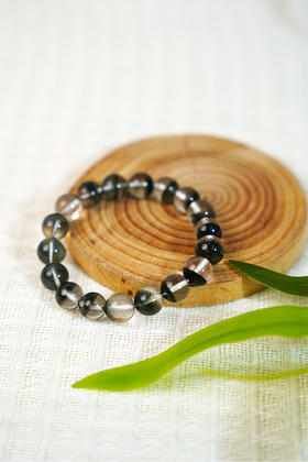 素园  绿幽灵水晶手串 高品质