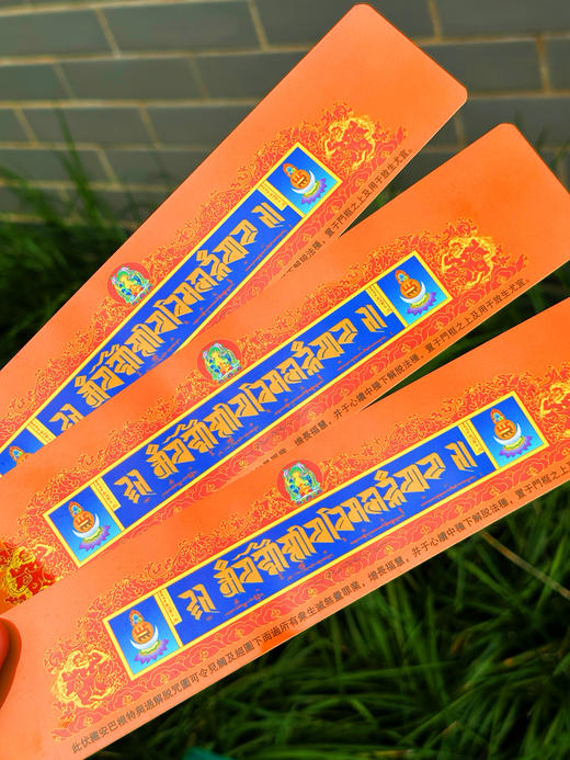 过门塑卡  过门咒解脱如意PVC卡  双面彩印卡片 安巴根特过解脱 商品图6