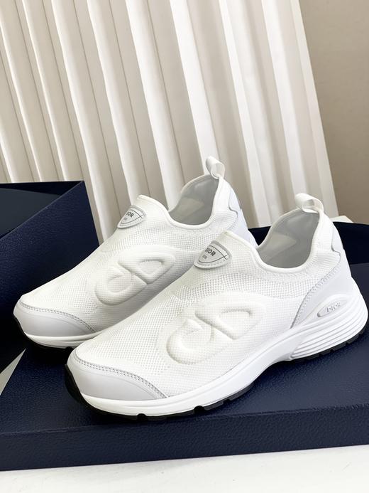 迪家莞产B30系列 男士弹力飞织套脚休闲运动鞋 商品图10