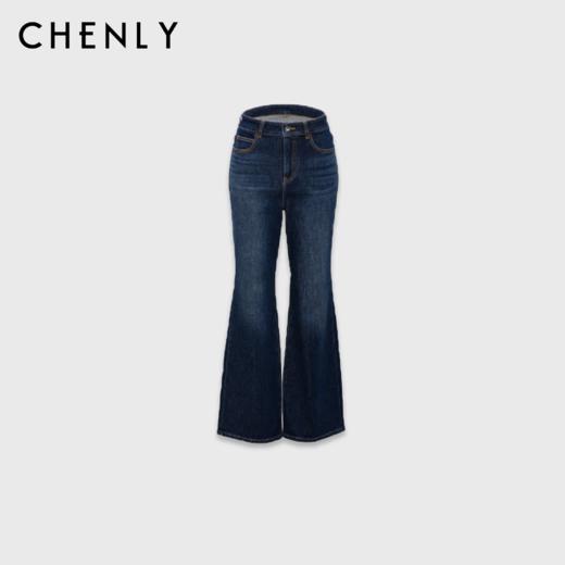 尘衣｜25F/W 高腰复古显瘦显腿长喇叭牛仔裤 商品图5