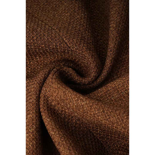 米思阳2025年秋季新品短款外套高级感咖色通勤一粒扣上衣女4206 商品图3