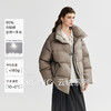 棉仓366615012-可翻折立领中长款羽绒服 商品缩略图0