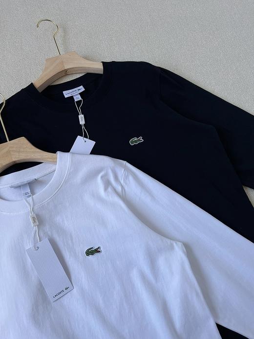 F鳄男装休闲舒适圆领纯棉长袖T恤衫打底衫！ 商品图5