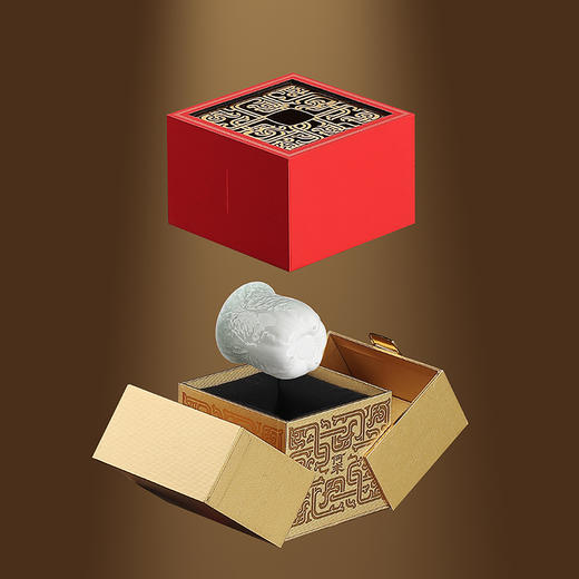 百财聚来主人杯，风靡世界的德化白瓷，双大师联名设计，独特白菜造型，如脂似玉，雅俗共赏 商品图6