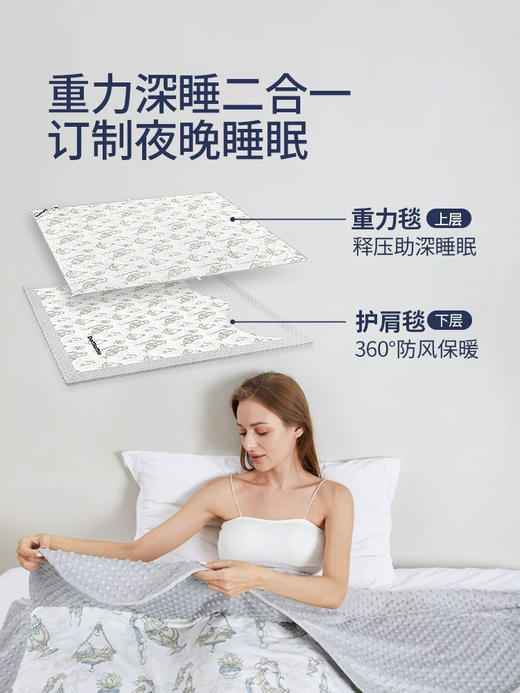 Domiamia 成人重力盖毯 商品图2
