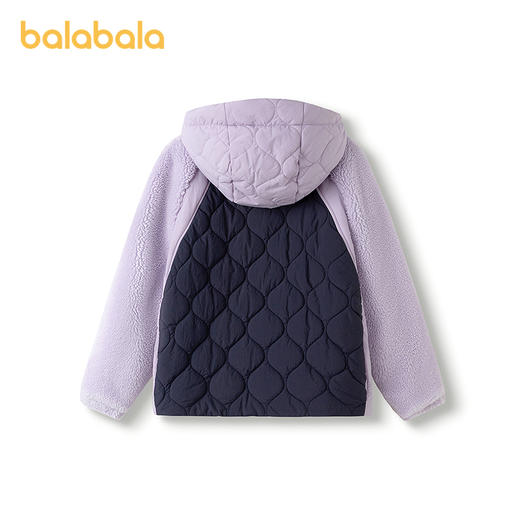巴拉巴拉女童棉服儿童大童外套新款童装2025秋冬保暖 商品图2