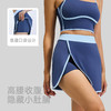 跃牌【瑜堂系列】线形瑜伽短裙假两件防走光内置口袋健身运动裙JYMQ069 商品缩略图2