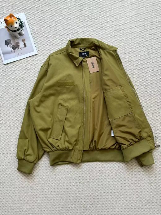 STU*SY/斯tu西 翻领徽标飞行员教练夹克 商品图4