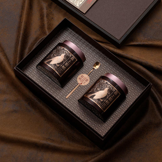 喜上眉梢【两中圆罐 咖色】40元一套/一箱12套 商品图1