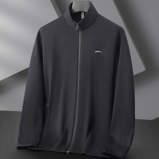 【DDP】大依优型大码男装新款男潮胖加肥加大码运动休闲立领夹克时尚外套 商品图5