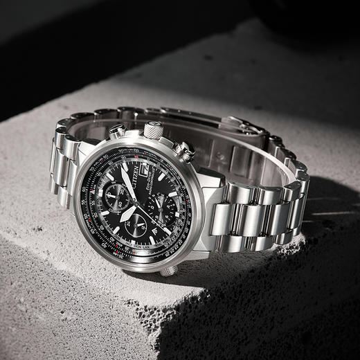 西铁城/CITIZEN电波对时不锈钢时尚腕表AT8300-58E 商品图4