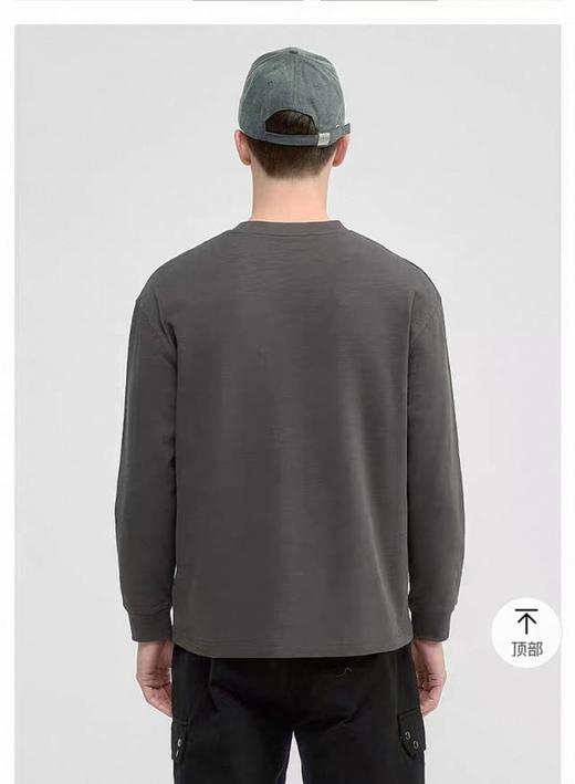 【云粉节】【95折】6楼卡特CAT秋冬款长袖T恤深灰色CO3TSW36121C08，吊牌价498，现价473 商品图2