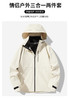 沸腾自发热科技面料 2025新款秋冬情侣防水登山夹克摇粒绒内胆三合一冲锋衣男女款两件套BSW25696 商品缩略图0