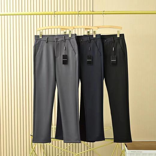 D091403男士2025新款糕端优质绵羊四面弹商务休闲西裤 商品图0