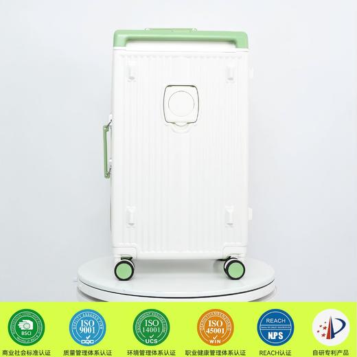 自然醒可扩容全通深仓24寸行李箱抗摔大容量多功能宽拉杆箱YS6022 商品图1