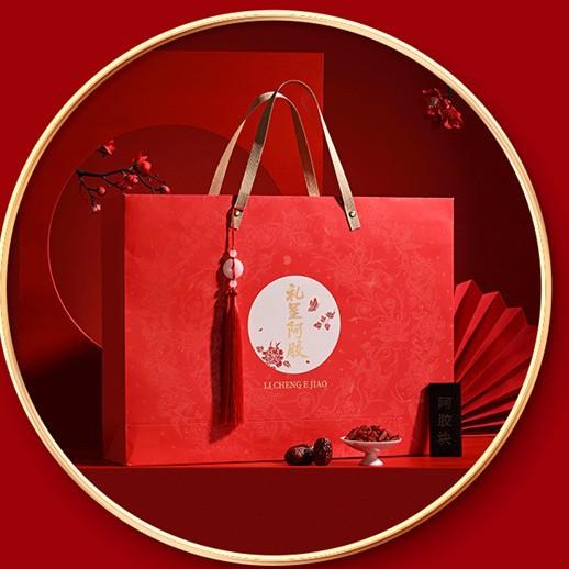 中秋礼品手工阿胶糕礼盒装中国风小锅熬制驴皮阿胶糕 商品图3