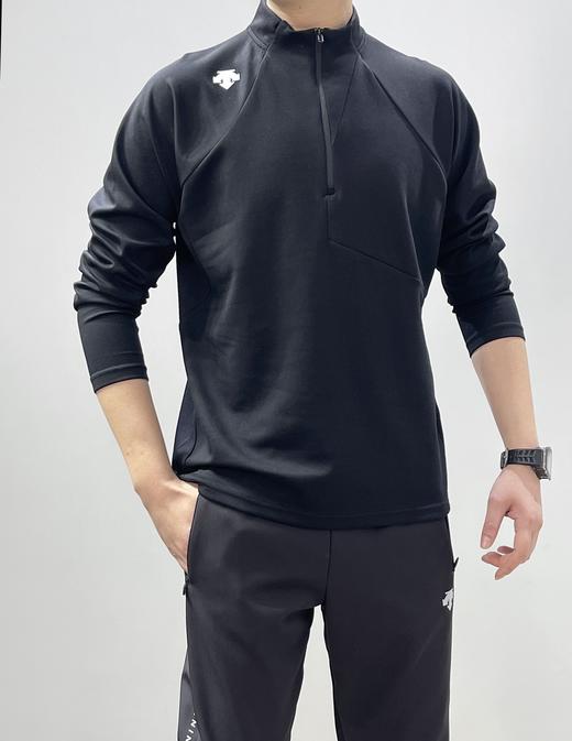 点此购买 迪桑特春秋季男士综训训练运动健身半拉链长袖针织衫 37 330303 商品图7