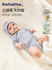 Domiamia 【竹柔】婴幼儿针织罗纹长袖斜开包屁衣 商品缩略图0