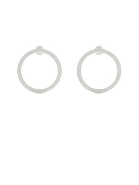 SSCE｜222SAB3E106F Earrings黑洞耳环24x24mm【BLACK HOLE】