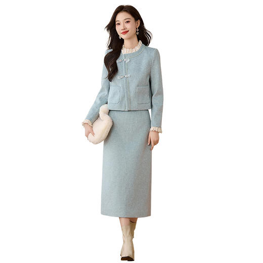 HR LSNY2473新中式风羽绒服套装 商品图4