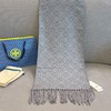 进出柜子男女同款汤家字母流苏双面戴提花羊毛围巾 商品缩略图11