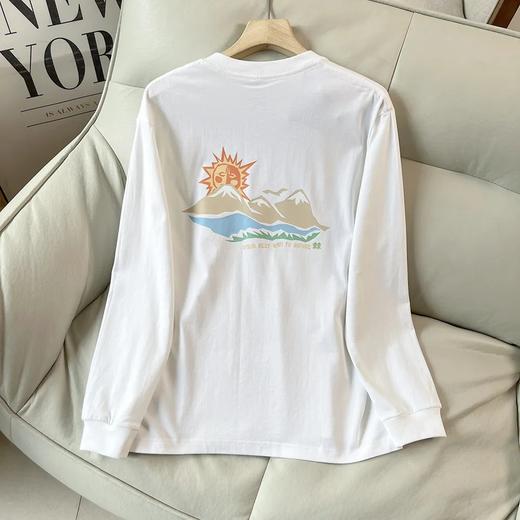 打底衫情侣男女同款长袖T恤 商品图4