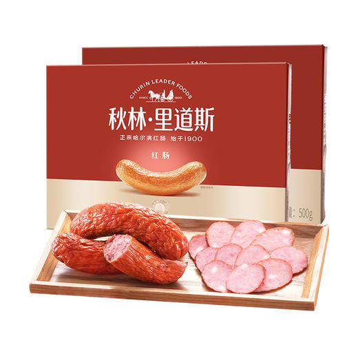 秋林里道斯哈尔滨红肠旗舰店盒装东北特产小吃东北老字号 商品图3