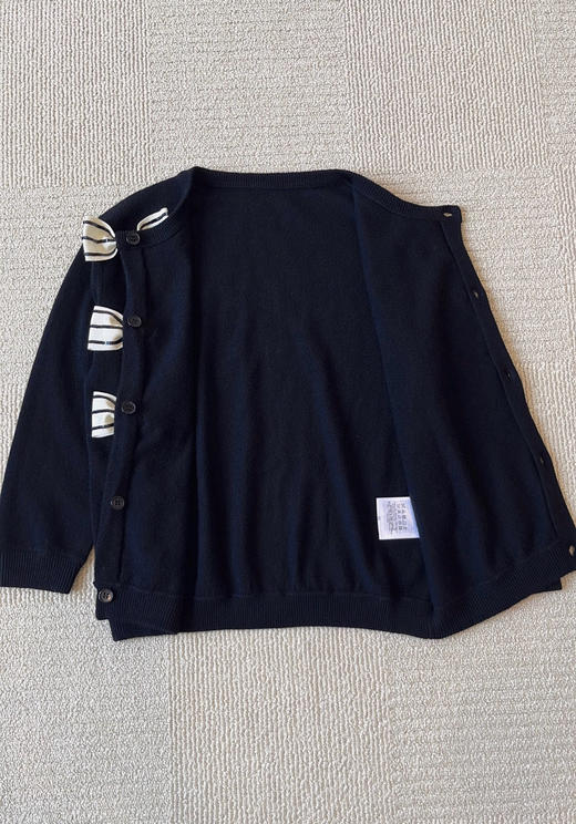 914-2 阿V 千金大小姐 蝴蝶结 羊毛开衫 商品图12