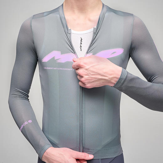 MAAP 男士 Blaze系列 Pro Air 3.0 石像灰 长袖骑行服 商品图3