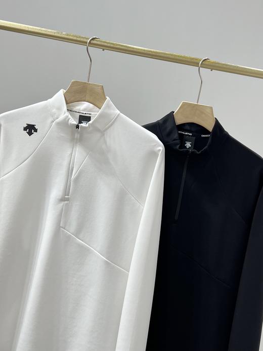 点此购买 迪桑特春秋季男士综训训练运动健身半拉链长袖针织衫 37 330303 商品图10