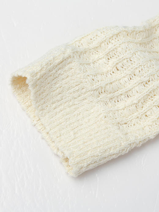 甜系满分！奶白色短款针织毛衣，解锁元气少女感 商品图3