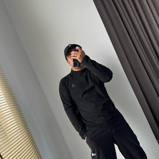 凯乐shi薄绒半拉链长袖T恤打底衫909 商品图4