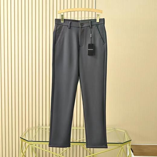 D091403男士2025新款糕端优质绵羊四面弹商务休闲西裤 商品图4
