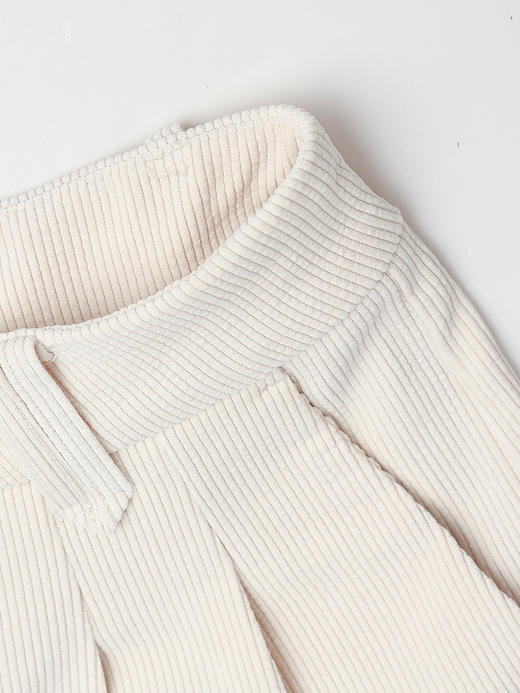 极简高级感！米白色垂坠感阔腿西裤，诠释通勤新风尚 商品图2