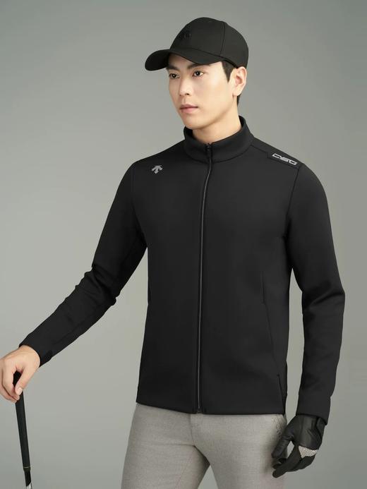 点此购买 迪桑特春秋季男士运动型针织夹克 37 330299 商品图3