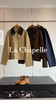 会员福利【官网1k+高端品质 非常重磅】拉夏贝尔/La Chapelle巴恩风上衣秋季复古风D字环翻盖口袋外套 商品缩略图6