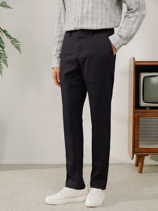 佐丹奴男装25年商场同款标准窄脚版型休闲裤01115048 商品图0