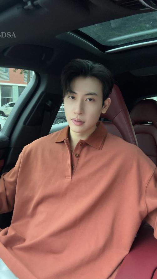 OAS932SDSA男士秋冬新款痞帅男装复古简约长袖polo衫百搭街头时尚上衣 商品图0