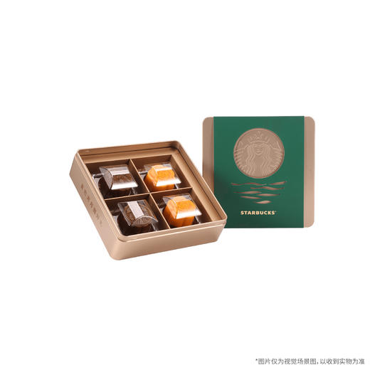 星.巴克月饼礼盒月圆好礼咖啡218型亚金款月圆臻礼318型中秋礼盒 商品图3