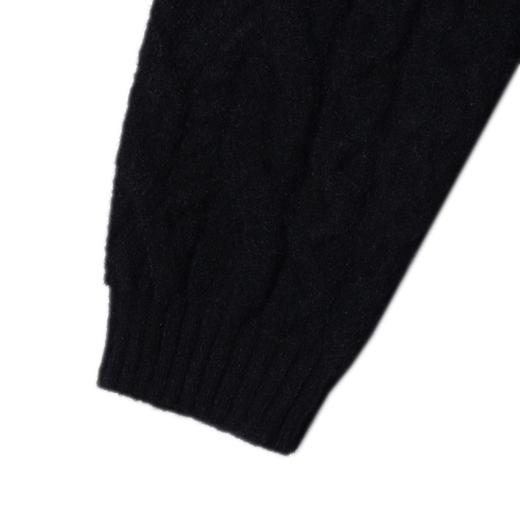 2375SDSA男士秋冬新款痞帅男装时尚纯色纽花圆领针织衫百搭休闲毛衣 商品图4