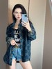 古家情侣款满印双G提花丹宁牛仔衬衣夹克外套（净版，扣子无LOGO） 商品缩略图4