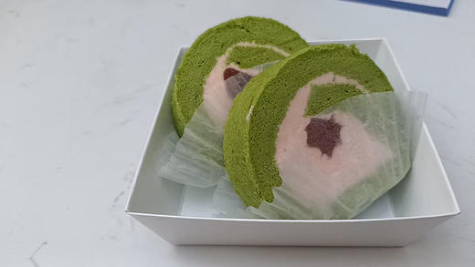 瑞士卷（抹茶草莓、抹茶树莓） 商品图0