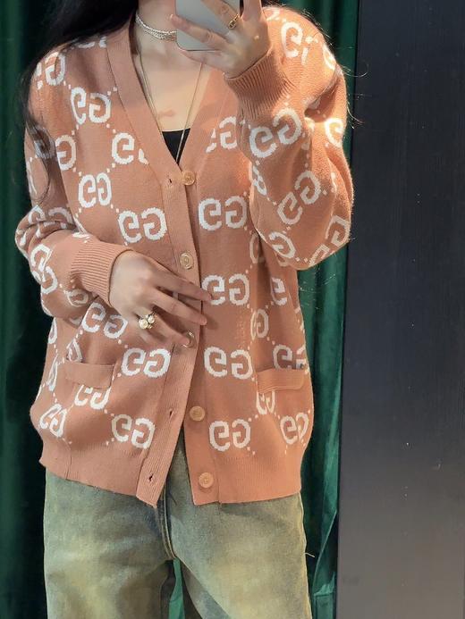 古家秋冬新款经典双G提花针织开衫（波哥穿M） 商品图10