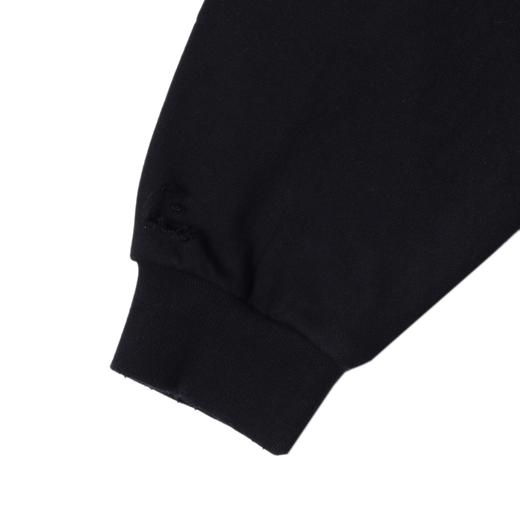 87617SDSA男士秋冬新款痞帅男装潮牌纯色破洞烫钻圆领卫衣时尚百搭上衣 商品图4