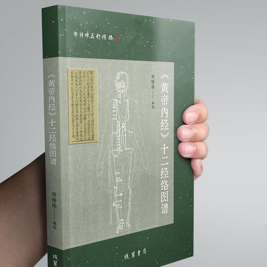 《黄帝内经》十二经络图谱（2025升级版），邓特伟医师编绘，线装书局。谨遵宋版《黄帝内经灵枢》，原创精绘200多幅高清经络图，360余腧穴，精准细致，纤毫毕现。献礼邓特伟五行经络连续直播1600天。 商品图7