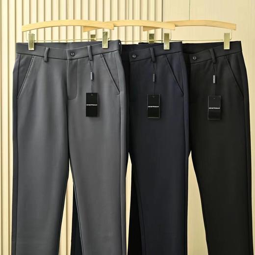 D091403男士2025新款糕端优质绵羊四面弹商务休闲西裤 商品图1