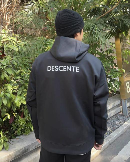 .毒家 迪家，索罗那空气层面料 顺滑舒适！25秋款~~dst箭头半拉链连帽卫衣 空气层帽衫 商品图1