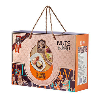 臻味高端坚果干果礼盒1400g休闲零食大礼包礼品企业团购福利送礼 商品图8