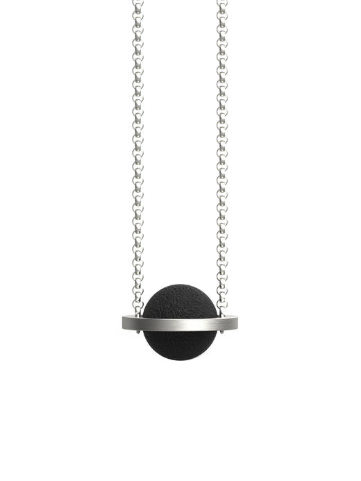 SSCE｜222SAS1N301F Necklace火山石 土星项链【SATURN】 商品图0